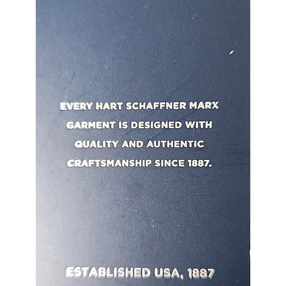 New Hart Schaffner Marx Dress Pants 36R Gray New York Fit Stretch Wool Blend NWT - Picture 13 of 13